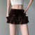 vintage-brown-velour-ruffles-fold-skirt-2