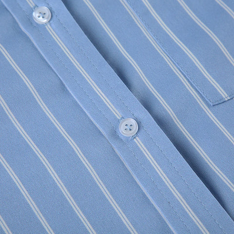 Casual Striped Long Sleeve Two Pieces Set