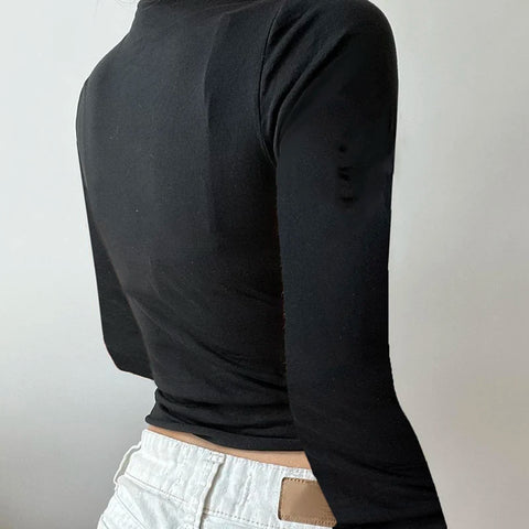 Casual V Neck Buttons Long Sleeves Top