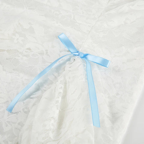 white-asymmetrical-lace-bow-ruffles-skirt-8