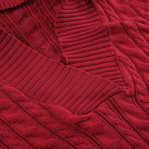 Casual Grey Twisted Hooded Sweater