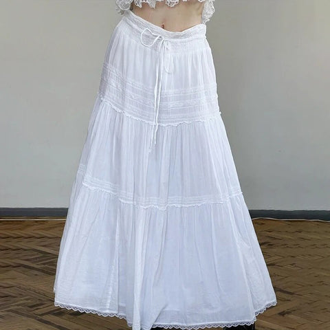 white-loose-low-waist-maxi-skirt-2