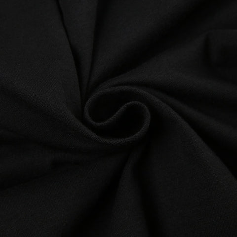 vintage-black-slim-round-neck-short-sleeve-printed-top-10