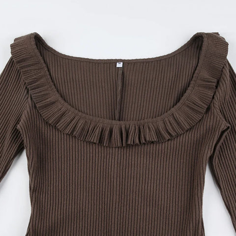vintage-brown-flare-sleeve-knit-long-dress-5
