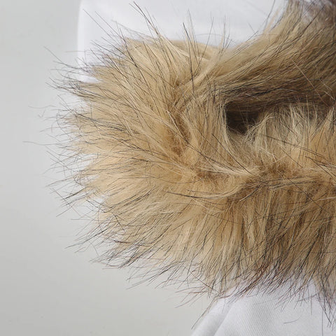 Gothic Star Rhinestone Zipper Up Coat