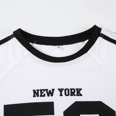 Casual Stripe Digital Printed Top