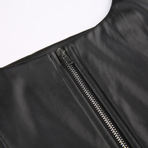 gothic-metal-ring-leather-strappy-zip-up-top-7