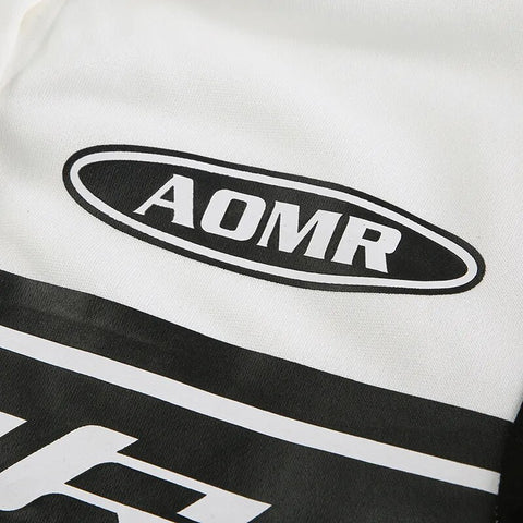 black-white-printed-buttons-drawstring-hoodies-top-6