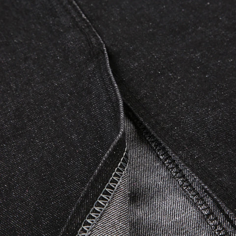 dark-grey-loose-pockets-denim-skirt-9
