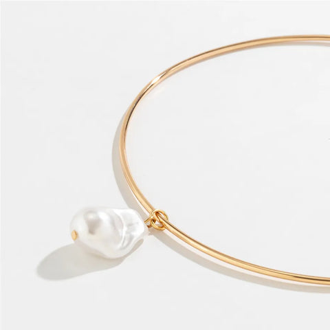 punk-imitation-pearl-pendant-choker-necklace-8