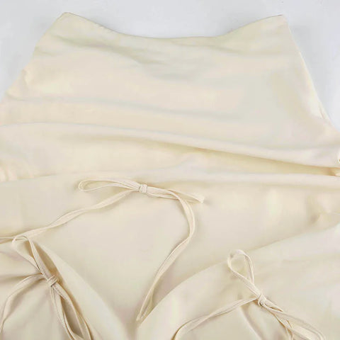 asymmetrical-drawstring-bow-loose-long-skirt-5