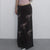 vintage-brown-low-waited-drawstring-long-skirt-4
