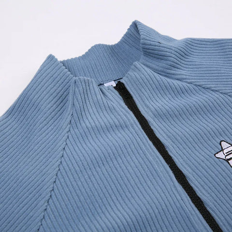 blue-knitted-zip-up-stand-collar-top-6