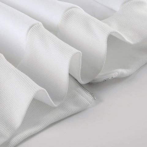 Gothic Star Rhinestone Zipper Up Coat