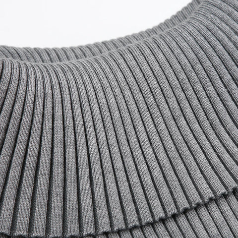 casual-tiered-knitted-zipper-off-shoulder-sweater-5