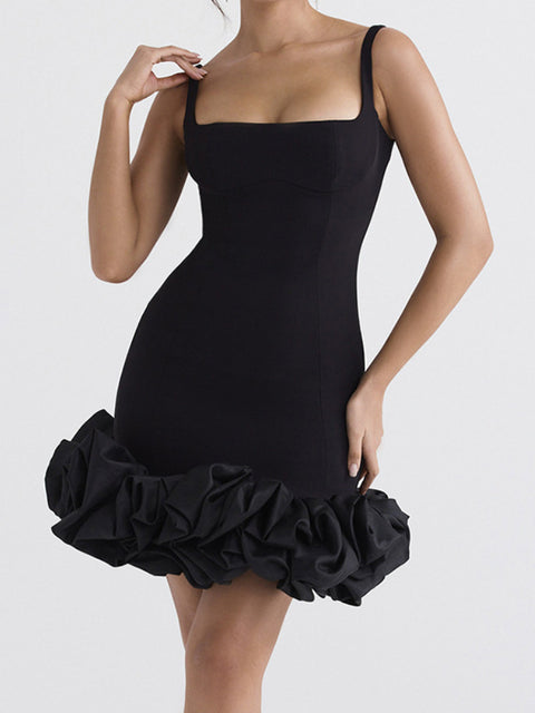 spice-girl-black-curled-up-halter-backless-square-neck-dress-1