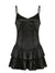 black-strap-folds-ruffles-double-layer-halter-mini-dress-1
