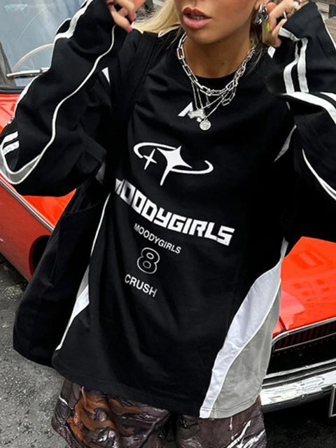 grey-print-oversize-patchwork-pullover-top-1