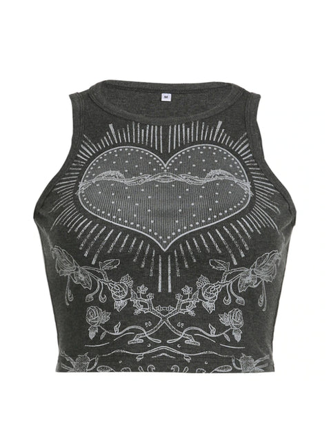 gothic-printed-ribbed-knitted-cropped-sleeveless-slim-top-1