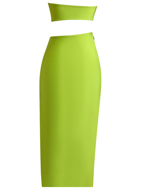 green-bandage-sexy-sleeveless-high-waist-slim-skinny-dress-2