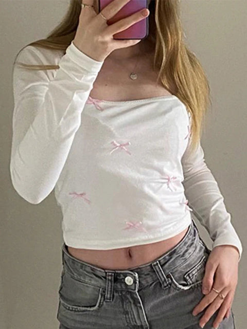 sweet-white-bow-slim-square-neck-top-1