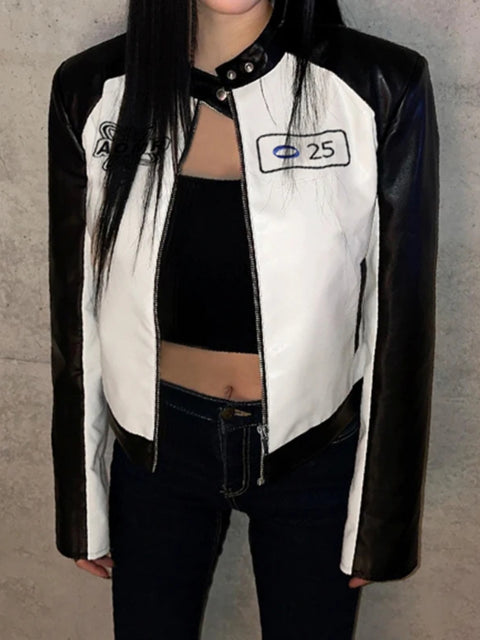 embroidery-spliced-zip-up-pu-leather-jacket-1