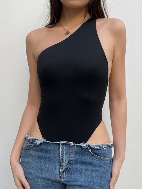 black-asymmetrical-backless-one-shoulder-bodysuit-1