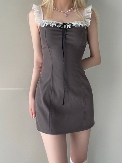 sweet-sleeveless-lace-up-bow-ruffles-spliced-backless-dress-1