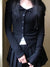 black-knit-slim-buttons-up-long-sleeve-top-1
