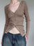 khaki-v-neck-knitted-lace-trim-long-sleeve-top-2