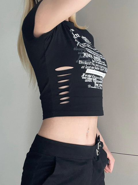 black-goth-letter-printed-round-neck-short-sleeve-top-6