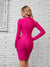 rose-red-long-sleeve-slim-fit-sexy-bandage-dress-5