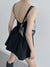 black-strap-backless-casual-pleated-folds-sleeveless-halter-dress-6