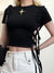black-round-neck-lace-up-casual-short-sleeve-top-4