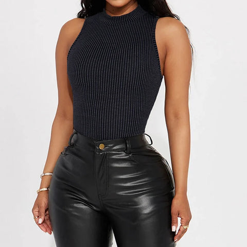 skinny-stand-collar-sleeveless-bodysuit-2