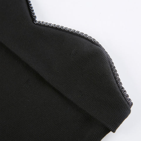 off-shoulder-slash-neck-sexy-long-sleeve-solid-black-dress-5