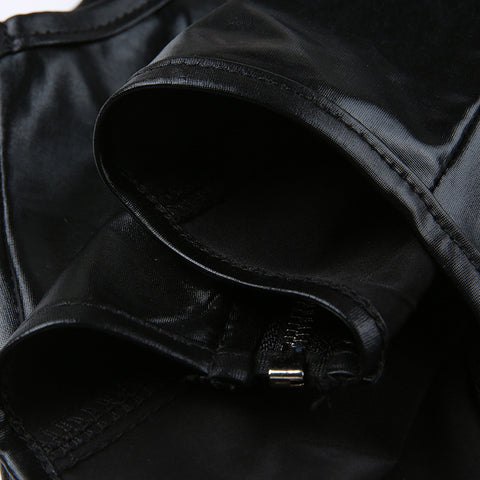 black-sexy-hot-girl-short-printed-leather-top-8