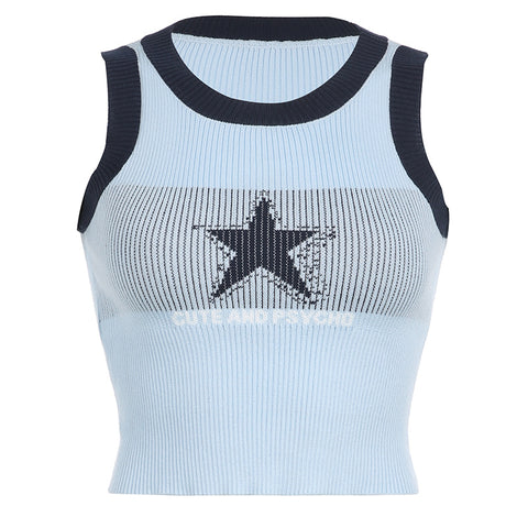 blue-star-printed-top-4