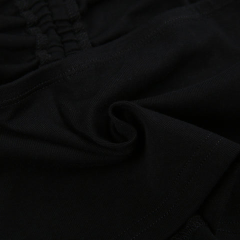 pieced-mesh-hanging-neck-sleeve-covers-drawstring-pleated-corset-backless-tops-10