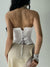gauze-ruched-corset-aesthetic-sexy-cross-bandage-strapless-top-4
