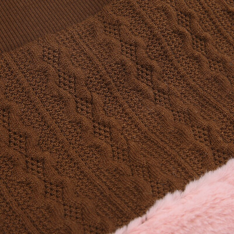 brown-bodycon-star-patched-knitted-autumn-winter-party-mini-pencil-fur-skirt-8