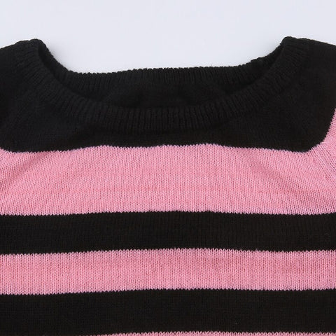grunge-fairycore-stripe-off-shoulder-sweater-mini-retro-dress-6