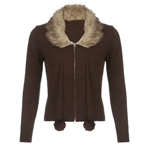 aesthetic-fluffy-fur-trim-collar-sweaters-jacket-vintage-zipper-coat-4