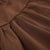 square-neck-brown-ruched-long-sleeve-fashion-solid-pleated-dress-7