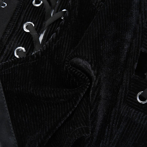 black-velour-sexy-corset-strap-camisole-lace-up-bandage-gothic-tops-9