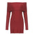 red-bodycon-elegant-solid-slash-neck-casual-slim-basic-party-sweater-dress-5