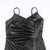 asymmetrical-folds-fashion-gothic-black-leather-spaghetti-strap-v-neck-long-party-dress-5