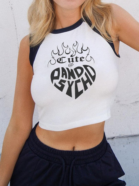 white-and-black-printed-sleeveless-bodycon-basic-short-summer-cute-t-shirt-3