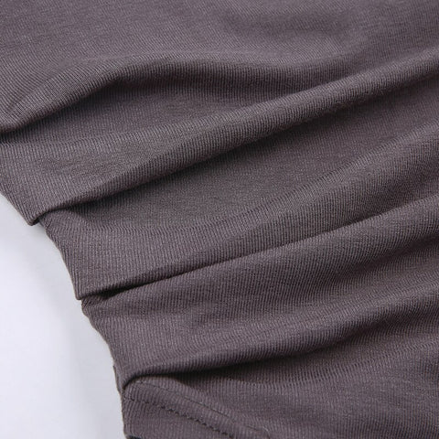 casual-turtleneck-print-star-ruched-irregular-hem-basic-tee-shirts-9