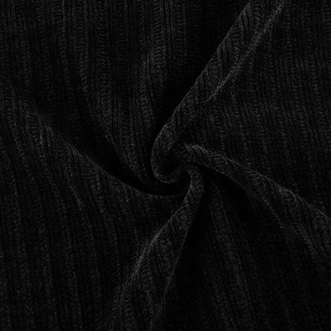 black-velvet-elegant-v-neck-buttons-up-evening-chic-party-short-dress-10